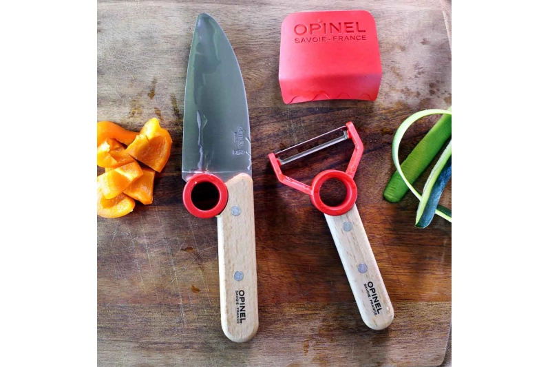 "Le Petit Xef" Enseres de cocina Estuche completo Rojo