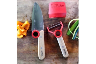 "Le Petit Xef" Estris de cuina Estoig complet Verm