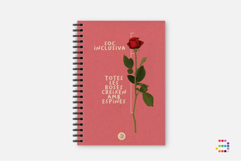 Libreta de Sant Jordi - Rosa