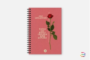 Libreta de Sant Jordi - Rosa