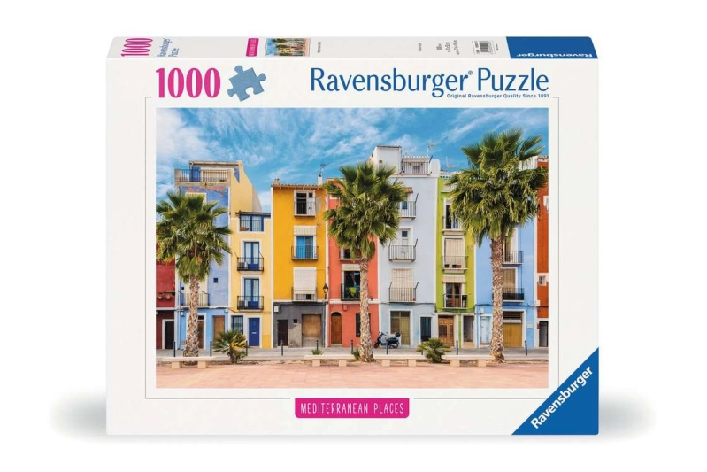 Trencaclosques 1000 peces Façana mediterrània