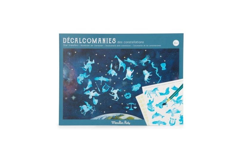 Mapa de constel·lacions de calcomanies