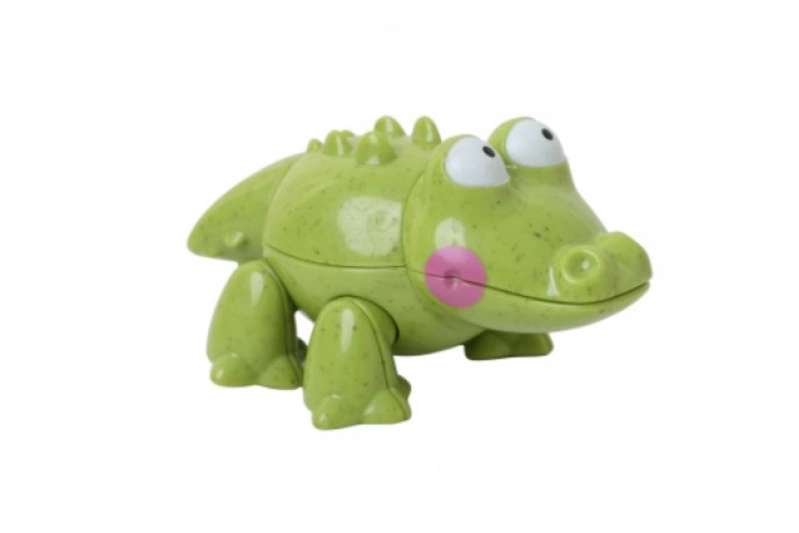 Cocodrilo de bioplástico