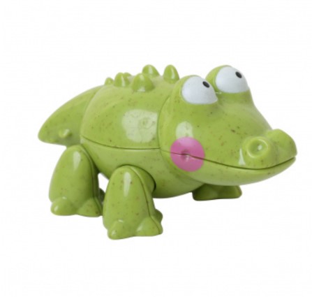 Cocodrilo de bioplástico
