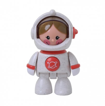 Astronauta de bioplástico