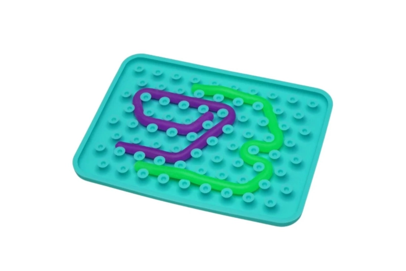 Panell sensorial Wiggly Toy - Turquesa