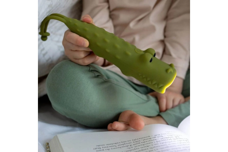 Linterna de silicona Croco