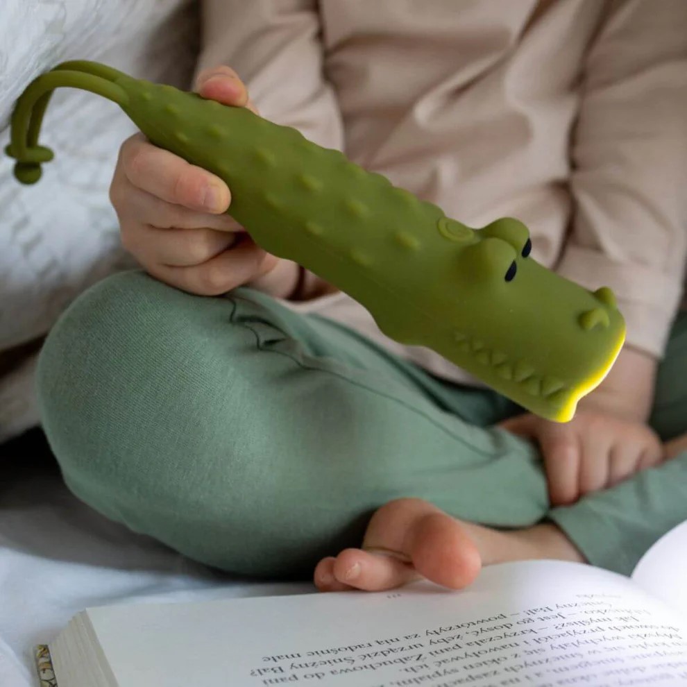 Llanterna de silicona Croco