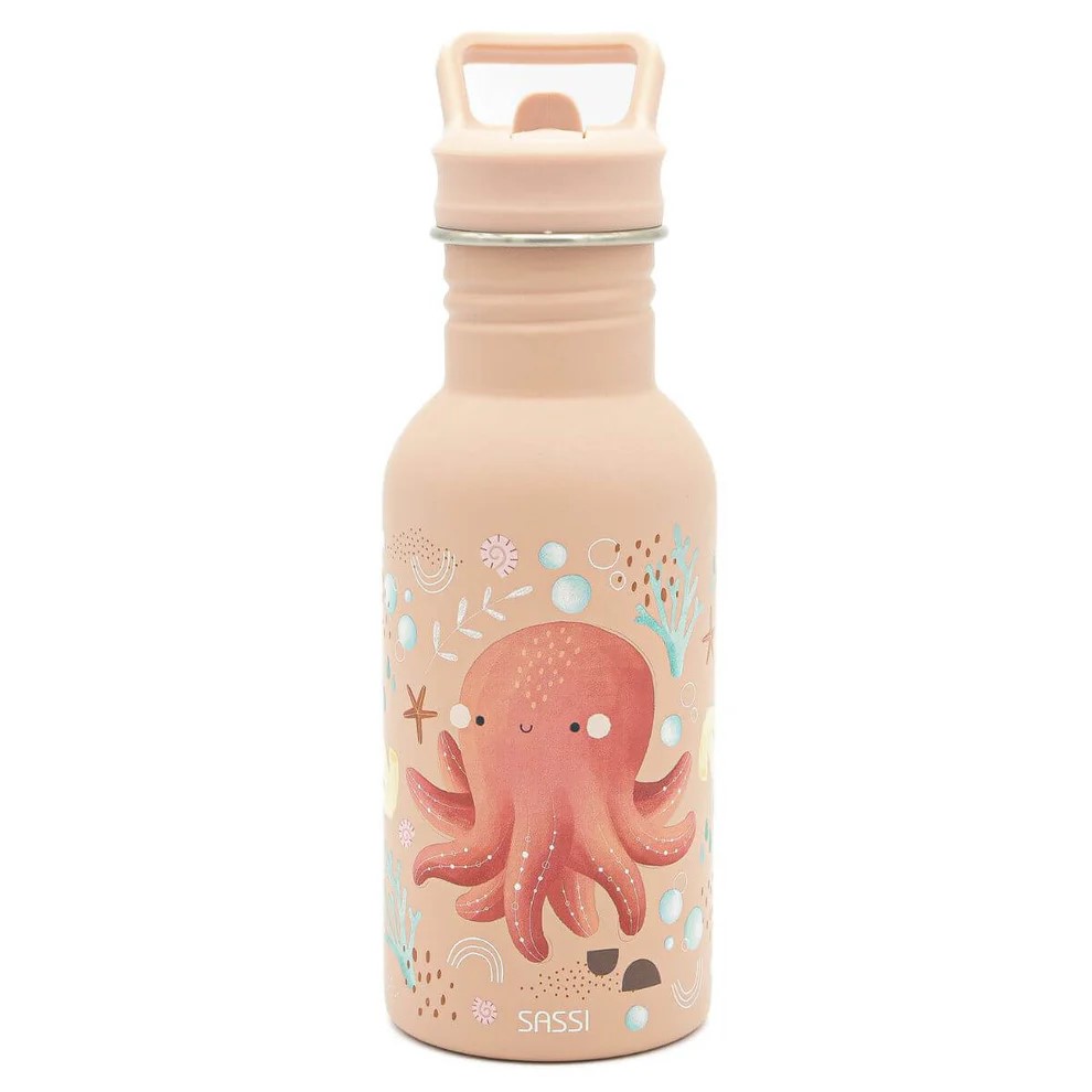 Botella Acero Inox Pulpo