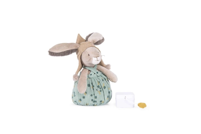 Nino musical conill Trois petits lapins