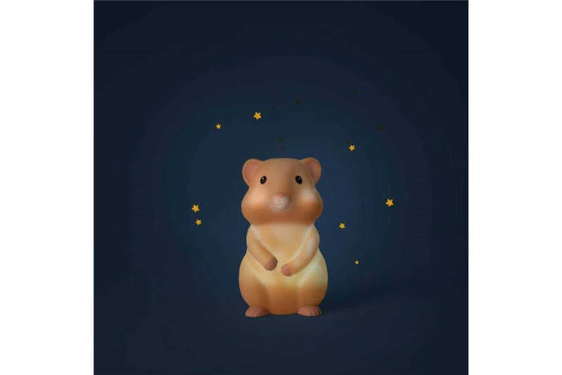 Lámpara de mesa hámster