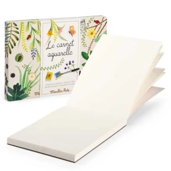 Cuaderno de acuarela El jardín de Moulin
