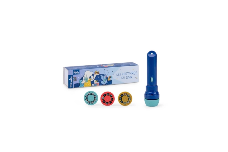 Linterna proyectora Historias de noche Puce&Pilou