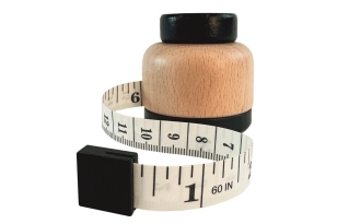 Cinta métrica de madera