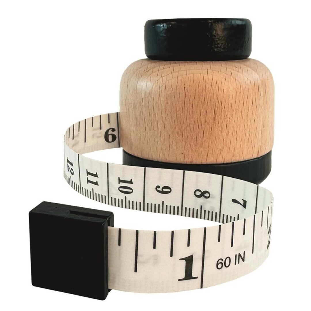 Cinta métrica de madera