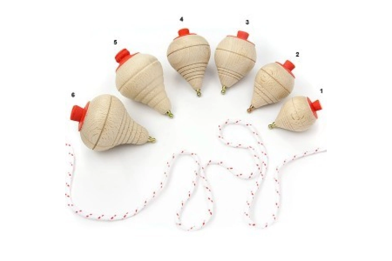 Baldufa de faig nº5,  60 mm Ø amb corda