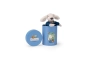 Muñeco Pilou azul con caja Puce & Pilou