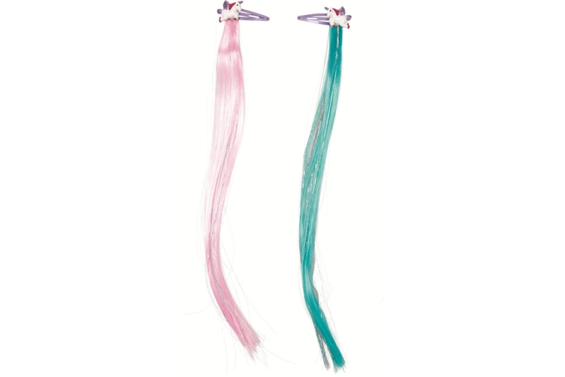 Clips unicorn amb tires brillants