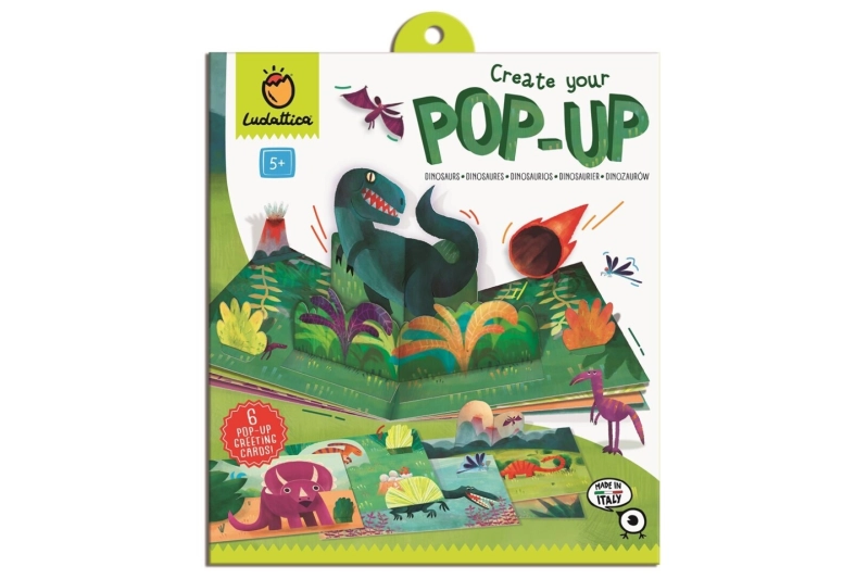 Crea el teu pop-up dinosaures