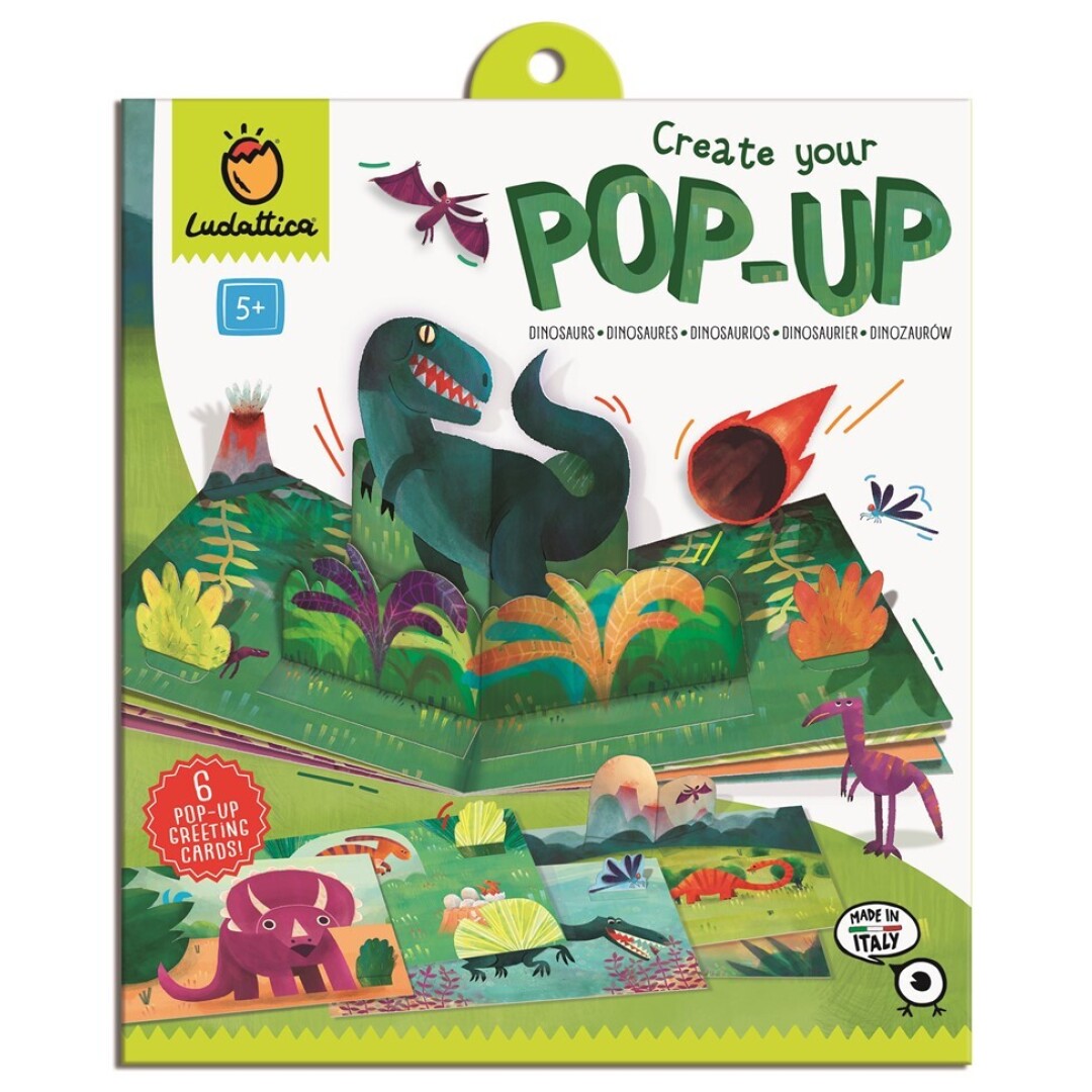 Crea el teu pop-up dinosaures