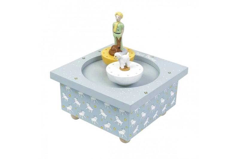 Caja de música bailarina el principito y su oveja