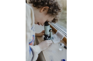 Microscopi verd Kidiwolf