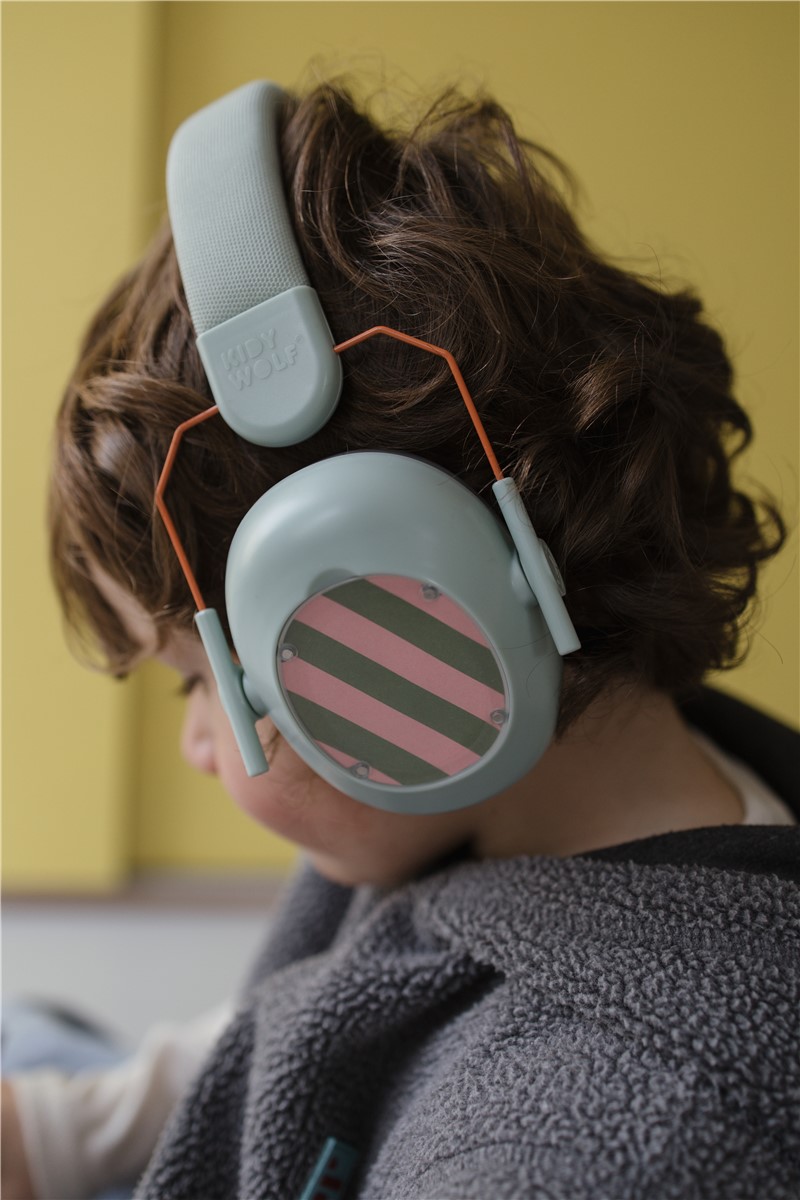 Auriculars antisoroll Kidynoise color verd