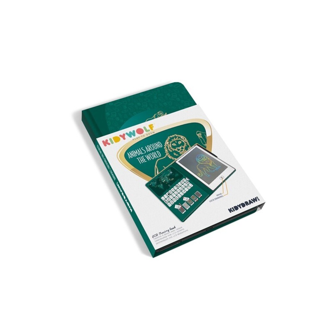 Kidydraw pissarra Animals del món