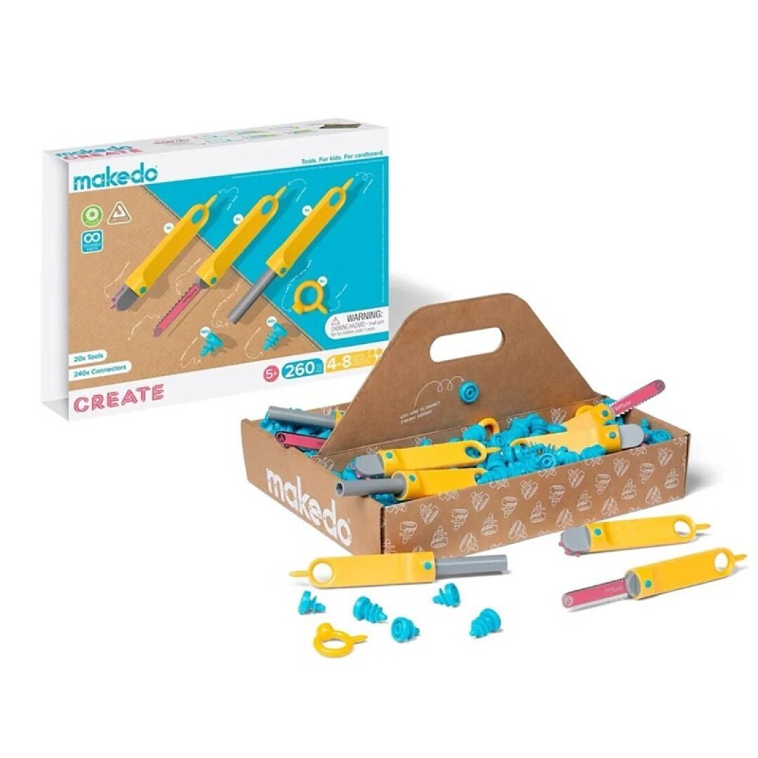 Makedo Kit de 260 pcs