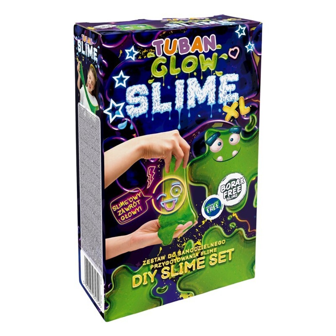 Slime que brilla en la oscuridad XL