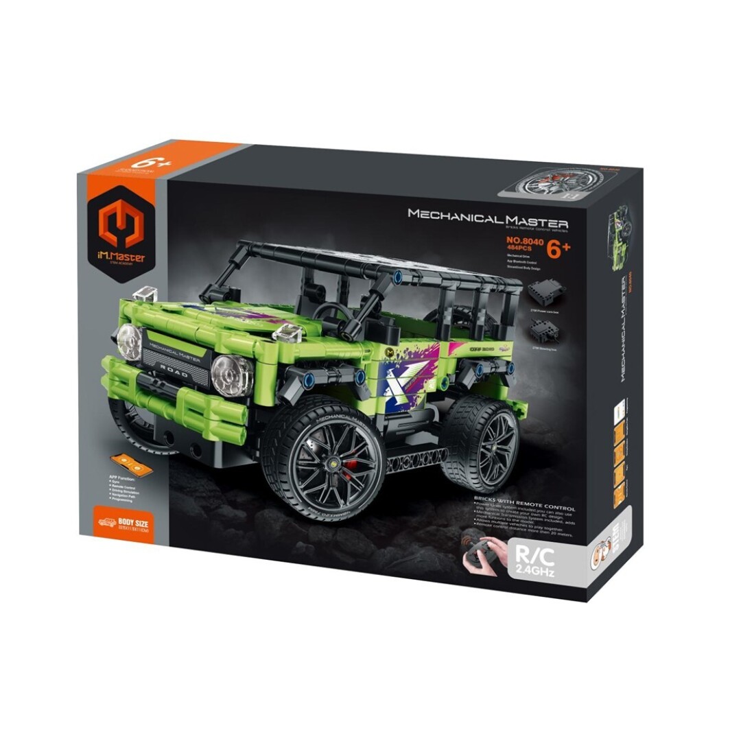 IMMaster Tot terreny verd amb radio control