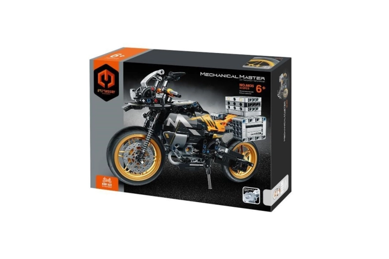 IMMaster Motocicleta naranja 557 piezas