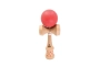 Kendama roja de fusta