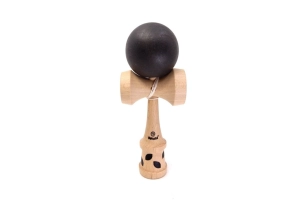 Kendama negra de fusta