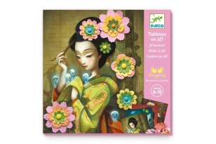 Quadres en 3D. Rock'n Rosas. Benjamin Lacombe