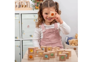 20 Caleidoscopios de colores y madera