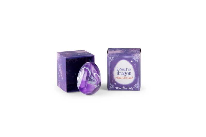 Ou saltarí drac lila Petites Meravelles