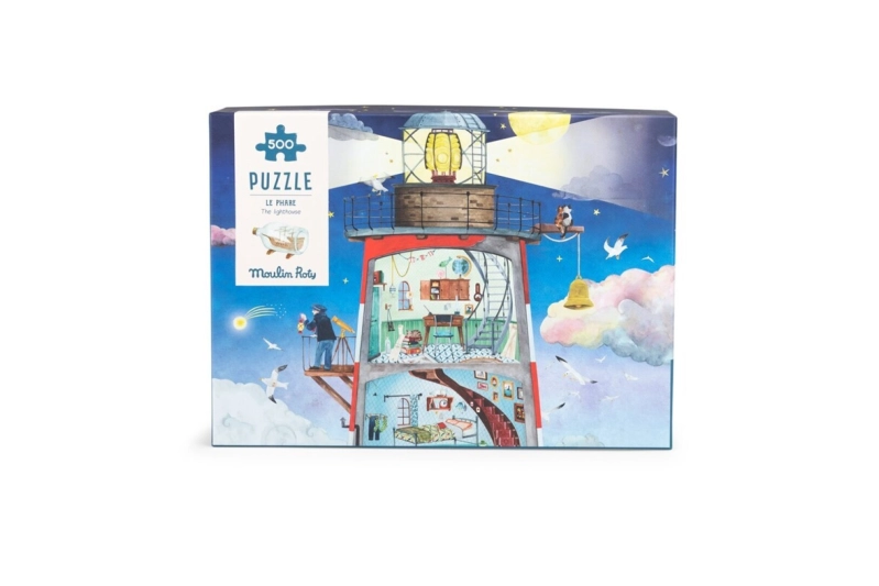 Puzzle El Faro Jardín du Moulin 500 piezas