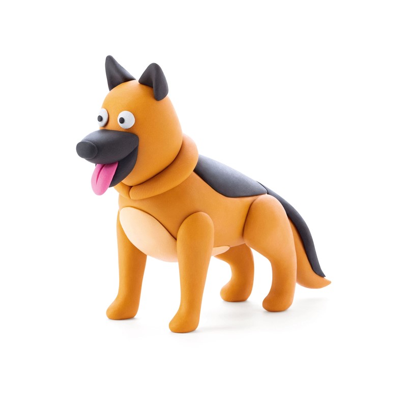 Perro Shepherd Hey Clay