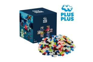 Cubo Glow 600 piezas Plus Plus. Brillante en la oscuridad
