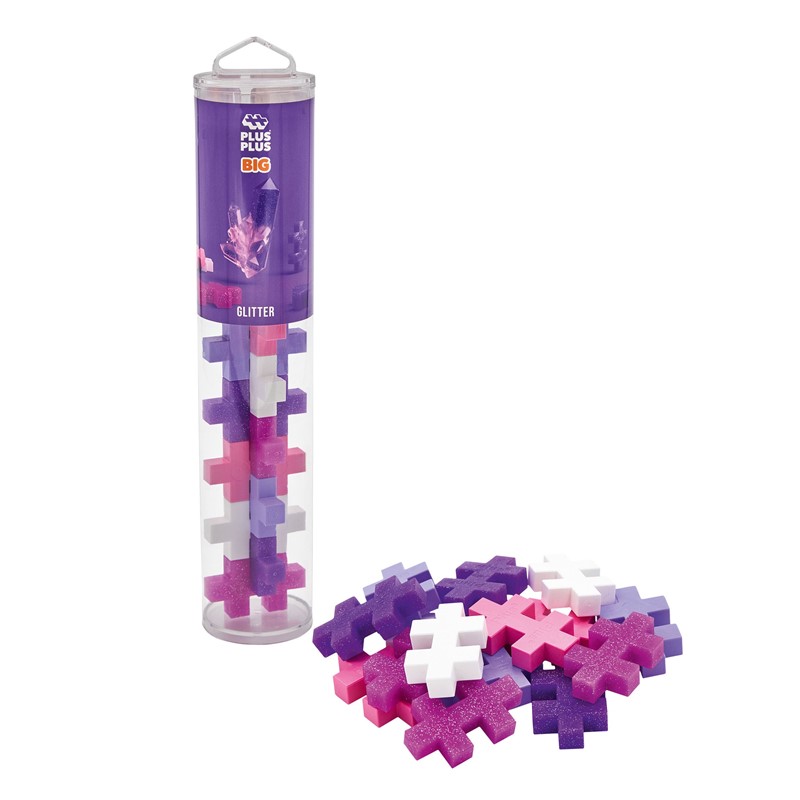 Tub BIG Purpurina mix Plus plus