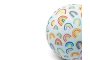 Pelota caucho arco iris 13cm