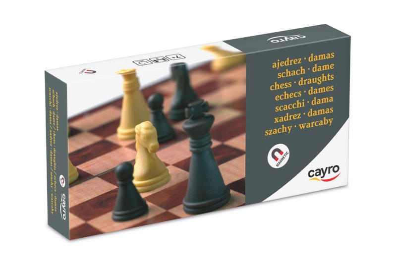 Ajedrez magnético Pequeño 16x16 cm