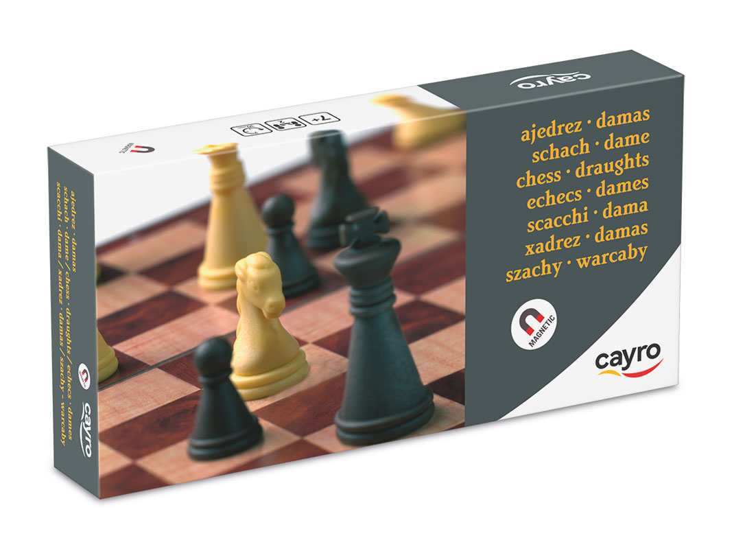 Escacs magnètics Petit 16x16 cm