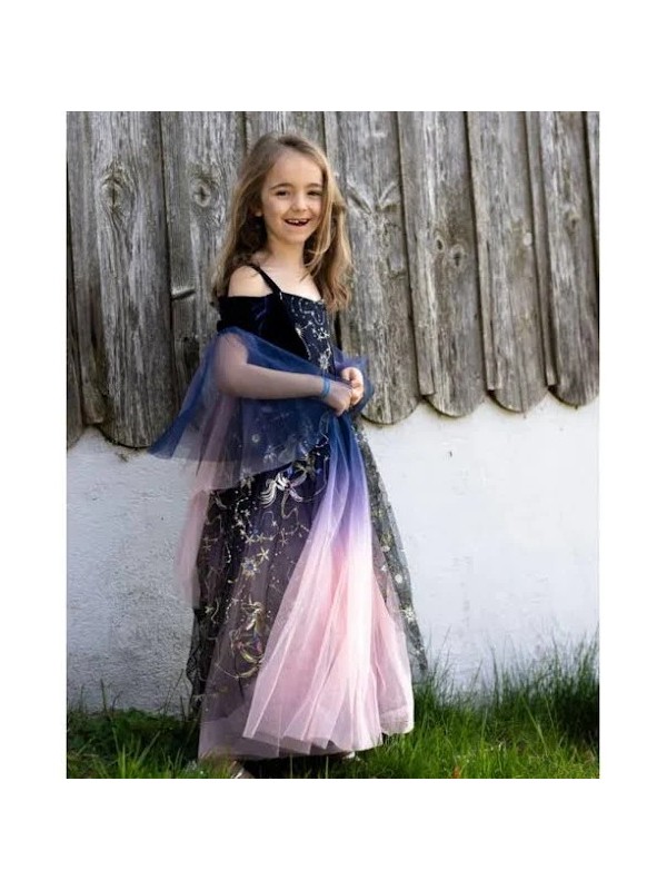 Vestido de encantadora del crepúsculo– Talla 5-6 años