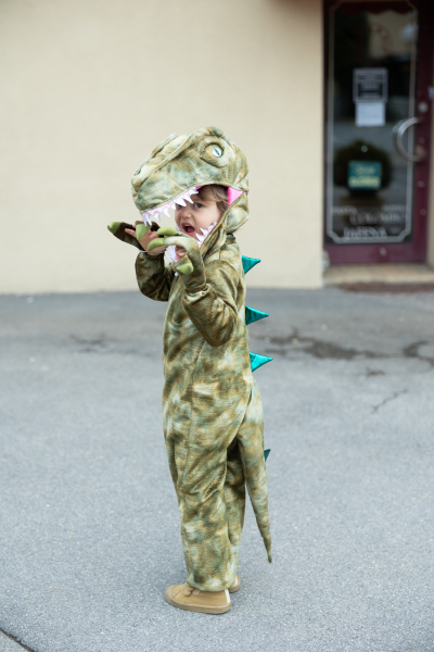 Disfraz Raptor. T 7-8