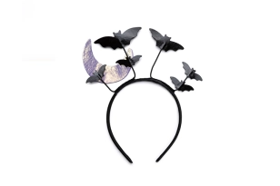 Diadema de murciélagos de Halloween