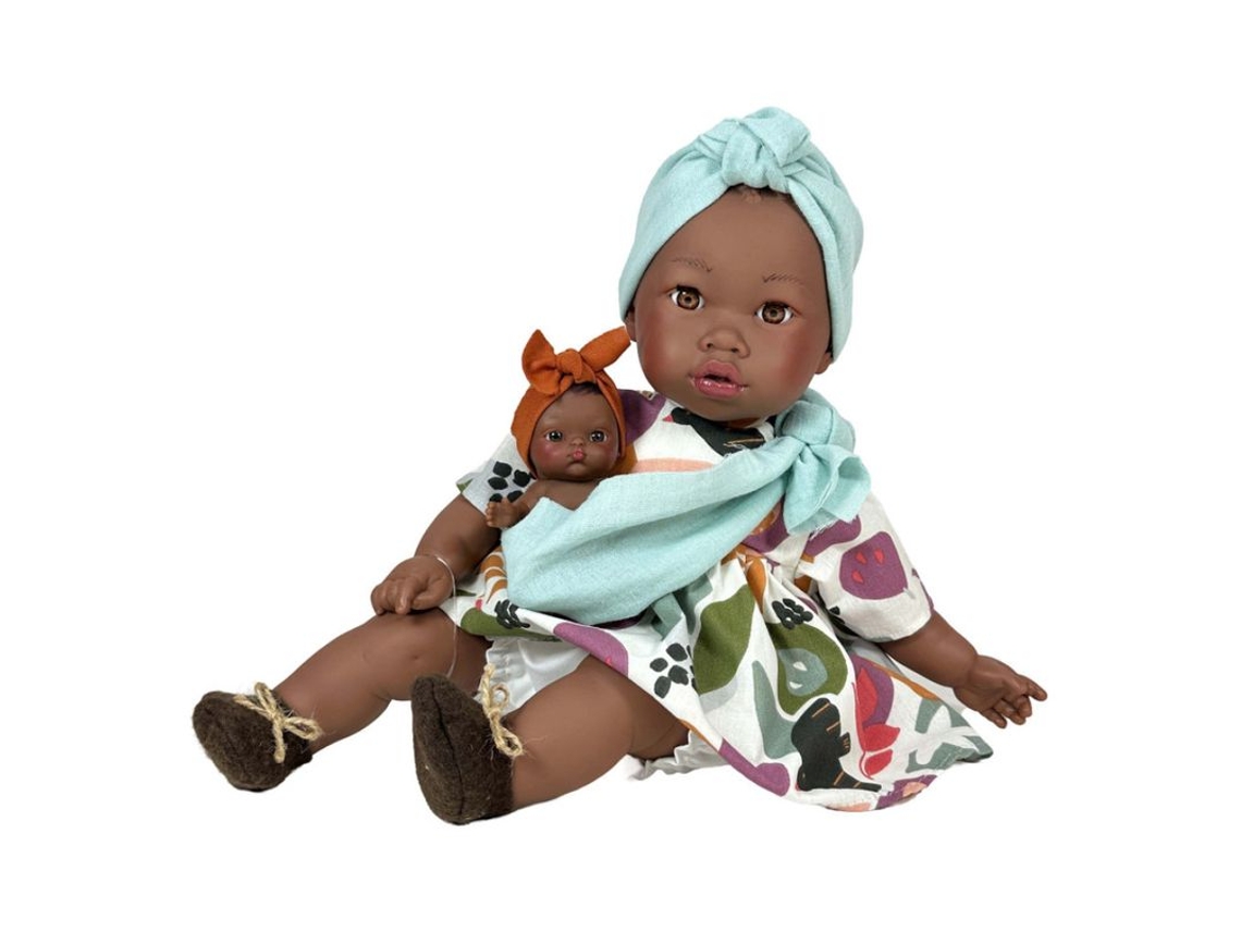 Nina Alika amb el bebè floral 40cm