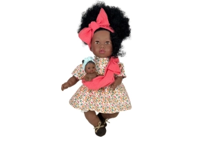 Muñeca Alika con el bebé curly 40cm