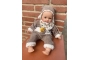 Nino Àlex amb vestit marró 40 cm